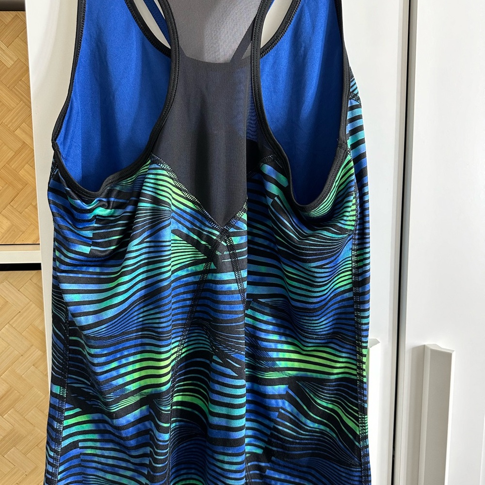 Danskin Now workout tank. L black blue - Picture 2 of 4